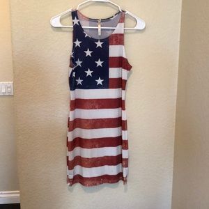 American flag dress